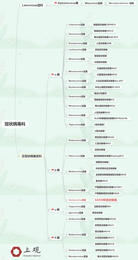 新冠病毒是不是SARS呢？了解下(xià)冠狀病毒分(fēn)類